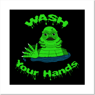 Wash Your Hands! Posters and Art